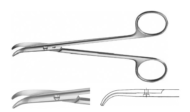 Фомон нижні бокові ножиці 135 мм